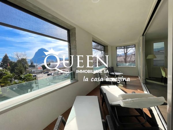 Lugano-Cassarate: lussuoso 4.5 locali, 150 mq., loggia , vista lago 4