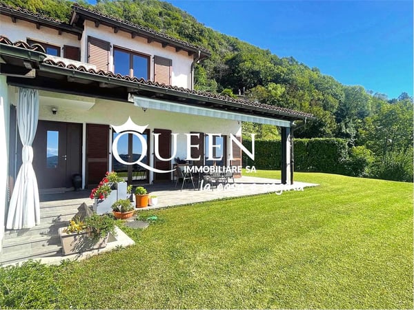 Morbio Superiore: villa 10.5 locali, 304 mq, grande giardino, vista im 9
