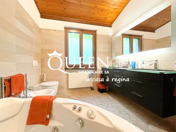 Morbio Superiore: villa 10.5 locali, 304 mq, grande giardino, vista im 12
