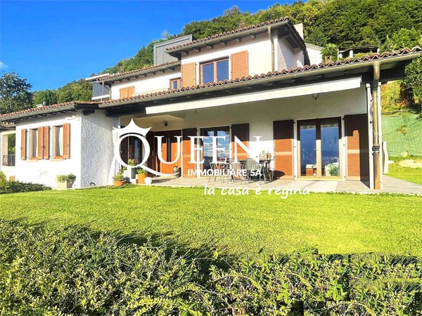 Morbio Superiore: villa 10.5 locali, 304 mq, grande giardino, vista im 2