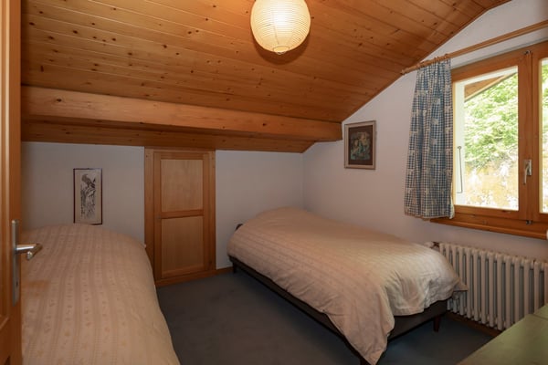 Chalet chaleureux de 5 pièces avec garage intégré et grand jardin 25
