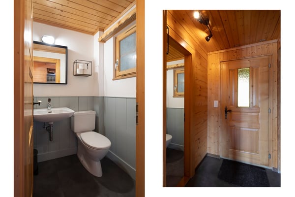Chalet ski-in-ski-out mit zwei Privatparkplätze 8
