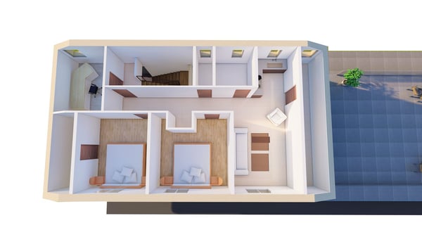 Immeuble Mixte en bord de route principale 18