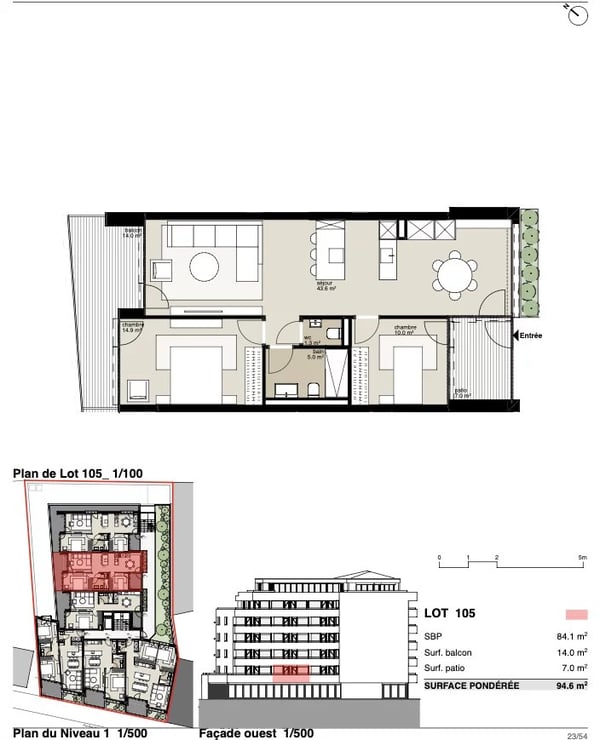 Résidence Victoria: 3.5-room apartment 2