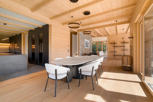 Chalet contemporain de 540 m2 à Crans-Montana 2