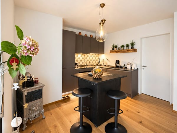Hochwertige möblierte 2.5-Zimmer-Gartenwohnung an der Beckenhofstrasse in Zürich 4