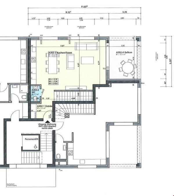 Moderne 4.5-Zimmer Duplex Wohnung in Bösingen zu vermieten 11
