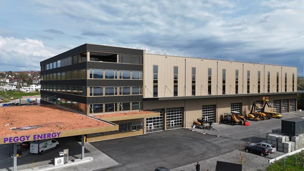 Halle industrielle à louer avec mezzanine  modulables dès 520 m²  jusquà 1'950 m²  Saint-Aubin (Broye, FR) 2