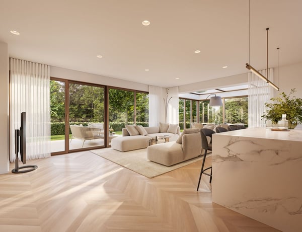 PROJET NEUF | VILLA JUMELÉE CONTEMPORAINE À PREGNY-CHAMBÉSY | Villa B 8