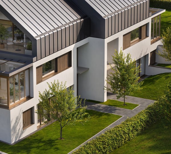 PROJET NEUF | VILLA JUMELÉE CONTEMPORAINE À PREGNY-CHAMBÉSY | Villa B 2