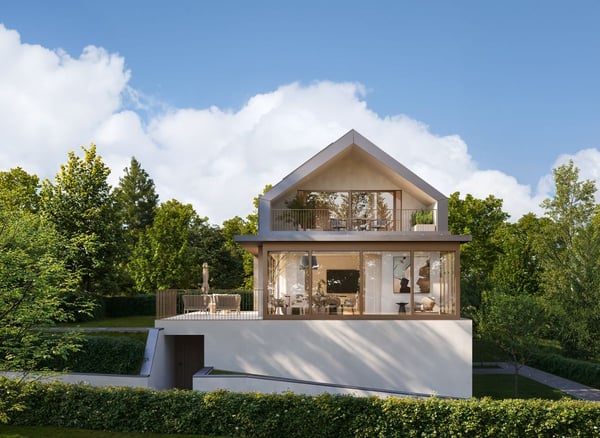 PROJET NEUF | VILLA JUMELÉE CONTEMPORAINE À PREGNY-CHAMBÉSY | Villa B 4