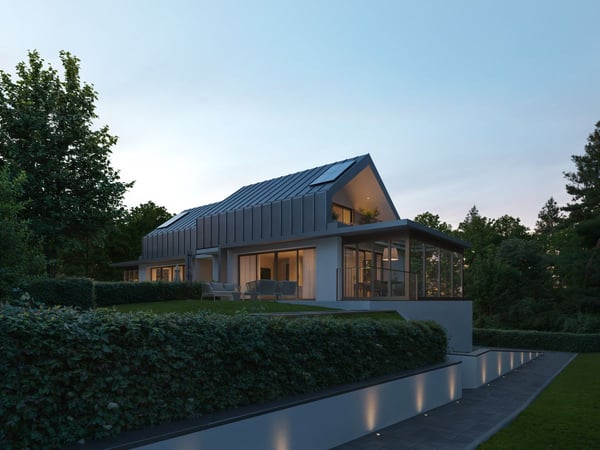 PROJET NEUF | VILLA JUMELÉE CONTEMPORAINE À PREGNY-CHAMBÉSY | Villa A 5