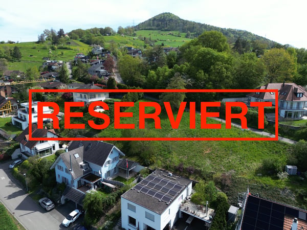 Exklusive Hanglage in Frick – 646 m² Bauland mit Aussicht
