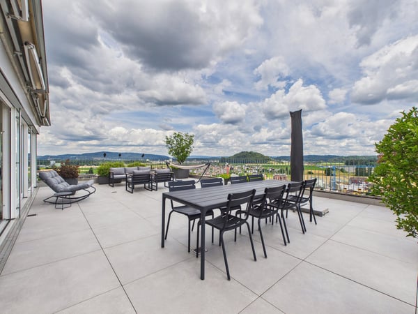 Exklusive Terrassenwohnung mit unverbaubarer Weitsicht 8