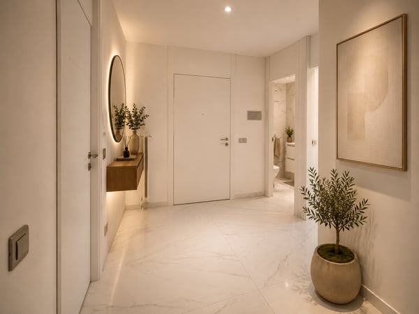 Elegante 3.5 locali completamente ristrutturato con terrazzo, autorimessa e parco privato 3