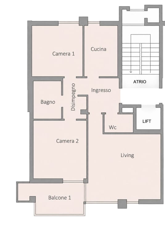 Lugano-Breganzona | Appartamento di 2.5 locali con terrazzo e posteggio 13