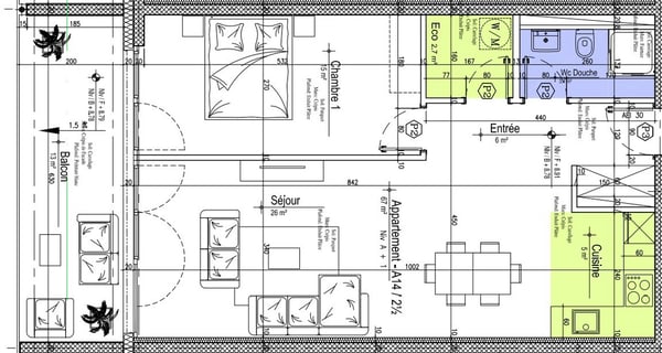 SION - SPACIEUX APPARTEMENT DE 2.5PCES 8