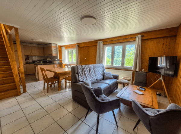 EUSEIGNE - DUPLEX DE 4.5PCES AVEC TERRASSE ET MAGNIFIQUE VUE 2