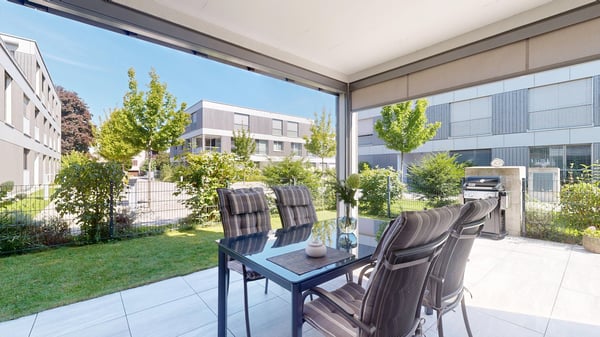 Moderne 1.5 Zimmer Gartenwohnung 2