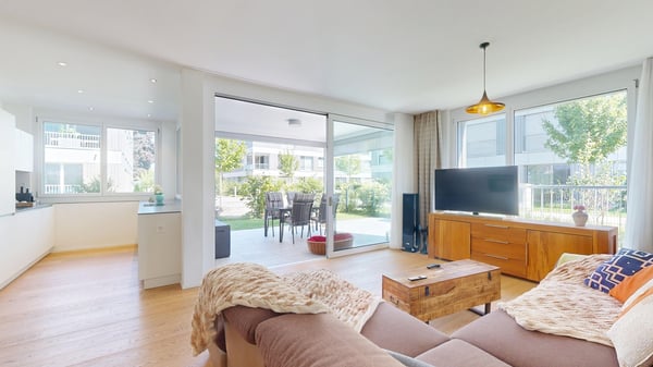 Moderne 1.5 Zimmer Gartenwohnung 3