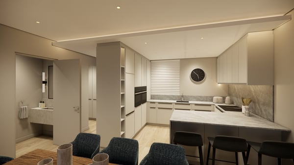 RESERVIERT: 1.5-Zimmer-Reiheneckhaus mit gehobenem Ausbaustandard und 5