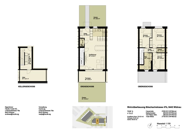 Stilvoller Neubau: 1.5-Zimmer-Reihenmittelhaus mit gehobenem Ausbaust 13