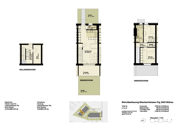 Exklusives Neubau-Reihenmittelhaus mit 1.5 Zimmern, Smarthome und eige 12