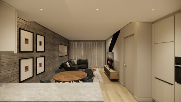 Exklusives Neubau-Reiheneckhaus mit 1.5 Zimmern, Smarthome und eigenem 7