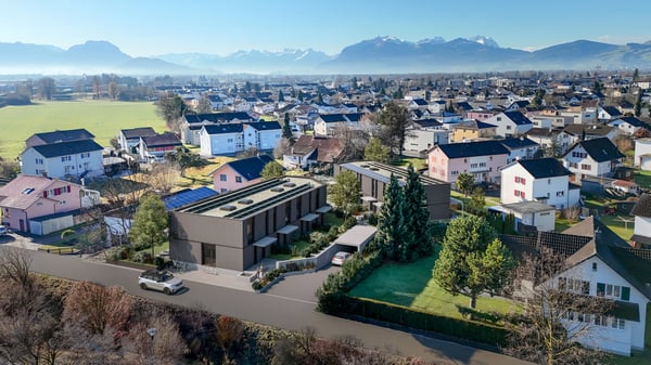 Exklusives Neubau-Reiheneckhaus mit 1.5 Zimmern, Smarthome und eigenem 1