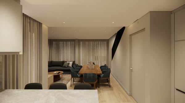 Exklusives Neubau-Reiheneckhaus mit 1.5 Zimmern, Smarthome und eigenem 8