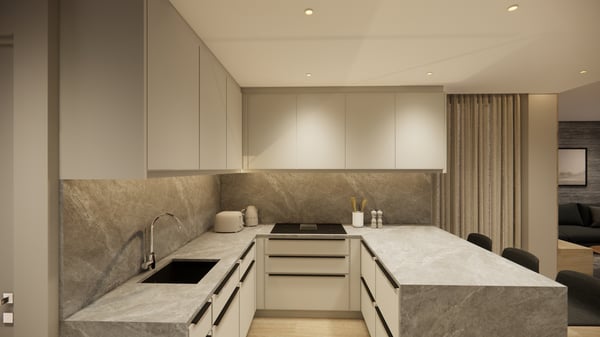 Exklusives Neubau-Reiheneckhaus mit 1.5 Zimmern, Smarthome und eigenem 4