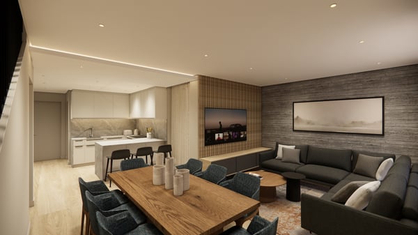 Exklusives Neubau-Reiheneckhaus mit 1.5 Zimmern, Smarthome und eigenem 6