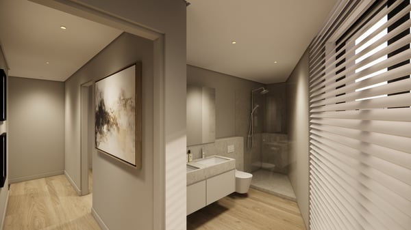 Exklusives Neubau-Reiheneckhaus mit 1.5 Zimmern, Smarthome und eigenem 11