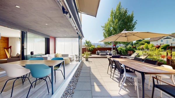 Wohnen mit Garten und Weitblick in Kriessern 2