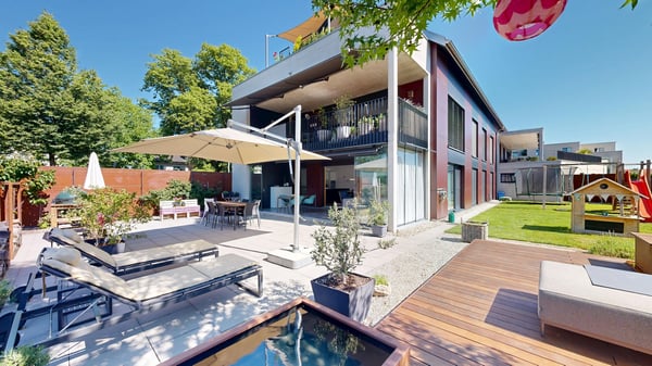 Wohnen mit Garten und Weitblick in Kriessern 3