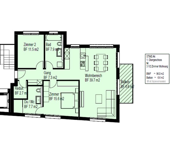 Tag der offenen Tür 12.09.2026 Exklusiver Neubau: 3.5 Zimmer Wohnung 9