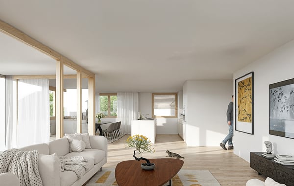 4.5-Zimmer Neubauwohnung in Rüthi 2