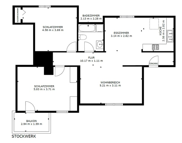 Panorama Blick über das Rheintal- 3.5 Zimmer Wohnung in Au zu verkaufe 9