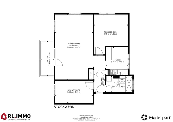 Modernisierte Eigentumswohnung mit 3.5 Zimmern 11