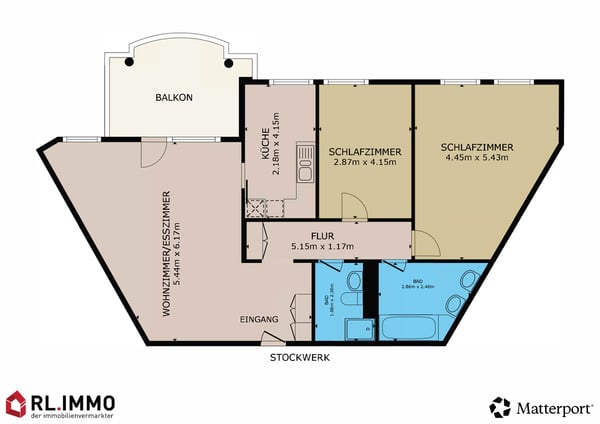 3.5 Zimmer Wohnung mit Potenzial an bevorzugter Lage 9