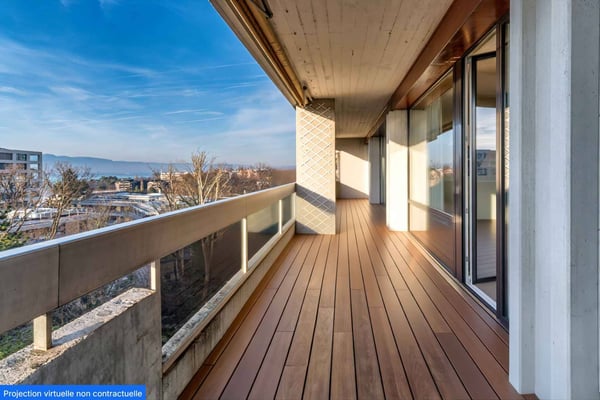 Superbe appartement traversant de 2 pièces à deux pas des Eaux-Vives 5