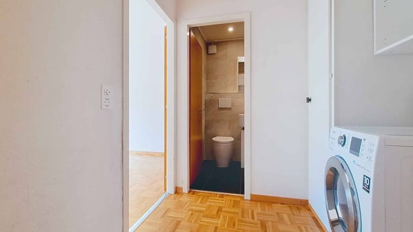 Appartement traversant 1.5 pièces (2 chambres) avec loggia 6