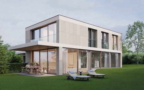 Villa individuelle neuve THPE avec jardin 1