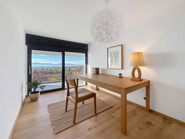 Somptueuse vue imprenable sur les Alpes et le jet d'eau de Genève 7