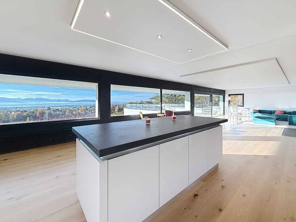 Somptueuse vue imprenable sur les Alpes et le jet d'eau de Genève 3