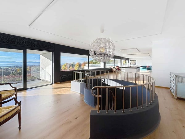 Somptueuse vue imprenable sur les Alpes et le jet d'eau de Genève 5