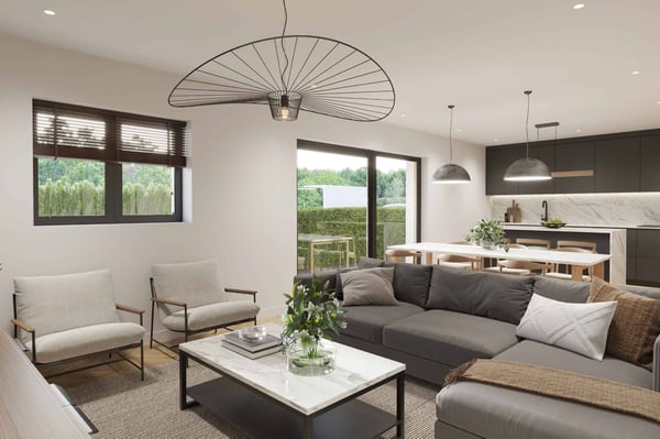 Appartement de 4.5 pièces avec jardin
