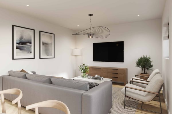 Appartement traversant de 5.5 pièces