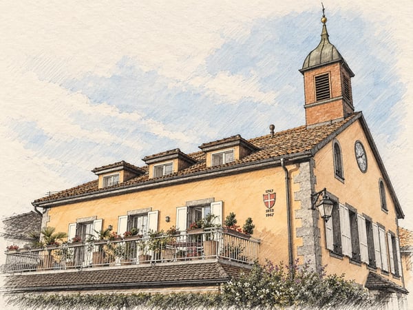 Appartement de caractère dans un bâtiment du XVIIe siècle  Crans