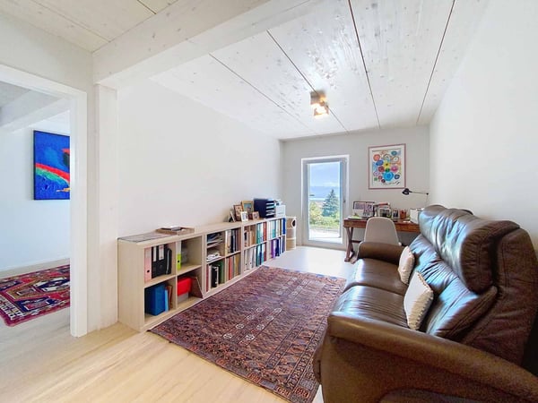 Magnifique Villa contemporaine neuve avec vue panoramique sur le lac et les Alpes 9